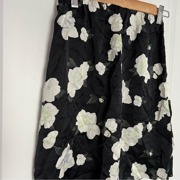 Club Monaco floral silk skirt size 00 - Picture 6 of 6